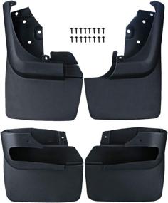 img 4 attached to Premium Mudflaps Land Cruiser 1990 1997 Factory Fender Flares