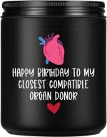 funny birthday candle gift for brother/sister - perfect happy bday present from sibling! logo