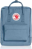 🎒 fjällräven kånken blue ridge backpack - one size logo