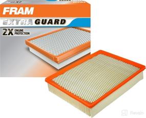 img 2 attached to 🚗 FRAM Extra Guard Engine Air Filter Replacement - Enhanced Engine Protection and Optimal Performance for Cadillac, Chevrolet, and GMC Vehicles - CA8756