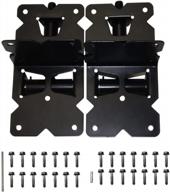 rust-proof zekoo self closing gate hinges in heavy duty black steel - ideal for vinyl and wood fence gates logo