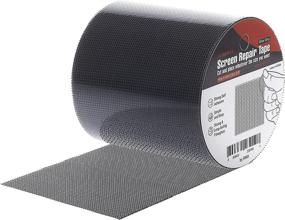 img 4 attached to Fix Screen Doors And Windows With By.RHO Extra Wide Screen Repair Tape, Gray, Waterproof With Fiberglass Adhesive - 4In X 15FT