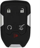 🔑 replacement flip key fob shell case for gmc acadia/terrain 2017-2020 | uncut blade with 5 buttons | fcc: hyq1ea hyq1aa 13508275 13584502 | cciyu логотип