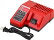 efficient replacement charger for milwaukee m18 lithium ion batteries - compatible with multiple models logo