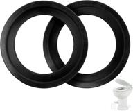 🚽 385311658 rv toilet flush ball seal kit replacement - 2 pack | compatible with 320/310/300 rv toilets | ideal replacement gasket logo