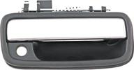 🚪 dorman 769mx chrome front passenger side exterior door handle for compatible toyota models логотип