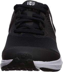 img 3 attached to 👟 Nike Girls' Runner Sneaker Anthracite Electric Athletic Shoes