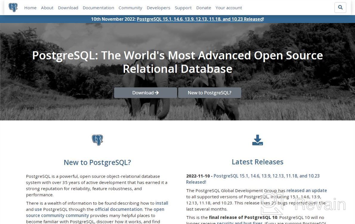 img 1 attached to PostgreSQL review by Chris Endricko