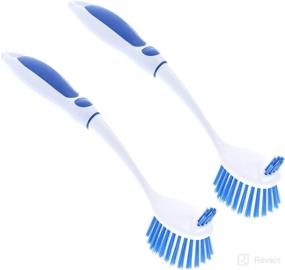 img 4 attached to Scrubber Cookware Vegetable Non Scratch Bristles Cleaning Supplies