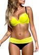 flaunt your figure with astylish women's two piece push-up swimsuits & padded bathing suits logo