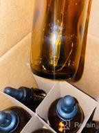 img 1 attached to 4 Oz. Amber Boston Round Glass Bottles With Black Dropper - Pack Of 24 review by Justino Pratama