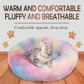 img 3 attached to Marshmallow Calming Cushion Non Slip Multi Colored