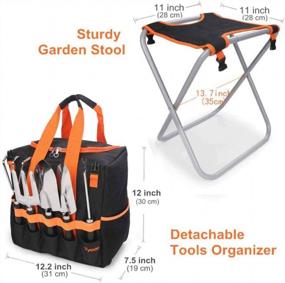 img 3 attached to Get Gardening Like A Pro With Yodo'S 7 Piece Tools Set - Durable, Convenient And Great As Gifts For Garden Lovers