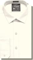👔 luxe microfiber regular spread collar shirts: the best choice for men's clothing logo