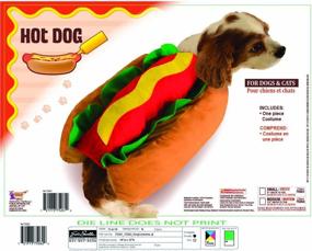 img 2 attached to 🌭 Forum Novelties 75261 Hot Dog Doggie Costume, Small, Pack of 1, Multi-color