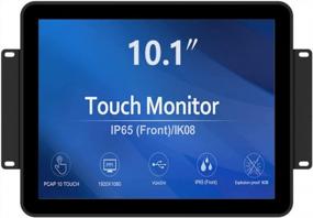 img 4 attached to 💧 Waterproof Industrial Touchscreen Display, 10.1" GreenTouch GT-TM-1012C-CTW-HD, 1280X800 Resolution with HDMI