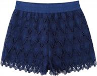 get beach-ready with kgya women's high waisted crochet lace shorts – stylish and comfortable! логотип