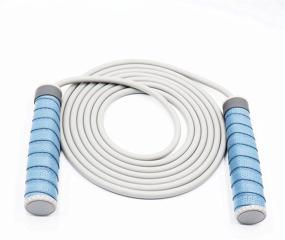 img 3 attached to Adjustable Heavy Weighted Jump Rope With Bars For Effective Fitness Workouts And Boxing – DETUCK