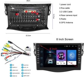 img 3 attached to Upgrade Your Toyota RAV4 2007-2011 with UNITOPSCI Double Din Android Car Stereo