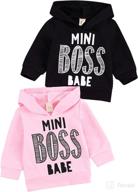 👶 mama's girl baby boy long sleeve t-shirt: cozy pullover tops for fall winter outfits logo