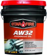 высококачественное гидравлическое масло starfire aw 32 в удобной 5-галлонной ведре логотип