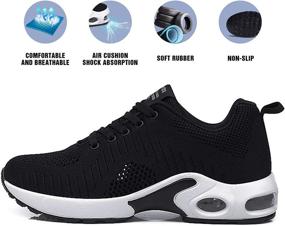 img 2 attached to PAMRAY Athletic Running Breathable Sneakers Women's Shoes : Athletic