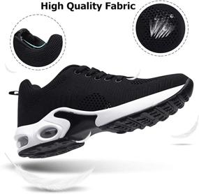 img 1 attached to PAMRAY Athletic Running Breathable Sneakers Women's Shoes : Athletic