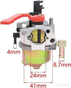 img 3 attached to High-Performance Carburetor for MTD Cub Cadet Troy Bilt 751-12011 951-12011 951-12704 🔧 951-12704A 951-12704B 951-14028A 520-860 265-JU 265-JU-11 HY-165J A135 751-12098 751-14028A 951-12098 951-14028A (751-12011)