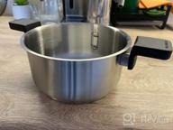 img 3 attached to 🍳 Fold&Keep-6S Pan Set - 6-Piece Silver Polaris Cookware Collection review by Franciszka Krzemiska ᠌