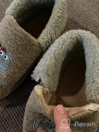 img 1 attached to 🦖 Cozy Dinosaur Indoor Slippers: Winter Anti-Slip Shoes for Boys review by Madansaireddy Aldridge