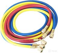 🔌 robinair (30060) 1/4-inch standard hoses with standard fittings set - 60-inch, pack of 3 logo