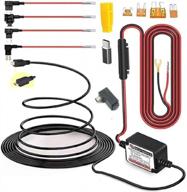 15ft micro usb & mini usb dash cam hardwire kit w. fuse, adapters & battery drain protection logo