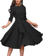 👗 elegance hepburn dresses: stunning pleated women's clothing логотип