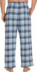 img 3 attached to Уютный образ с мужскими фланелевыми пижамными штанами EVERDREAM - Длинные пижамные штаны из 100 % хлопка