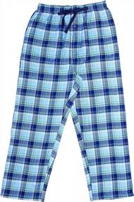 img 1 attached to Cozy Up With EVERDREAM Mens Flannel Pajama Pants - 100% Cotton Long PJ Bottoms