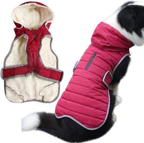 img 4 attached to 🐶 Fleece Dog Hoodie for Small Dogs - Warm Puppy Jacket for Cold Winter with Hood by JoyDaog