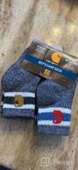 img 1 attached to Ultimate Durability: Carhartt Boys Camp Crew Sock 6 Pair Pack review by David Sharma