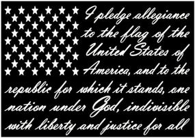 img 1 attached to American Pledge Allegiance Window Sticker