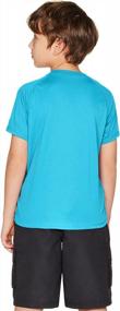img 3 attached to TSLA Youth Kids Aqua Swimsuit Top With UPF 50+ Protection For Safe Surf And Swim