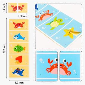 img 3 attached to 80Pcs Ocean Animal Shoe Stickers For Kids: Mark Your Shoes In Style With WATINC'S Cartoon Shark, Whale, Turtle, Octopus, Crab, And Shell Early Learning Decals