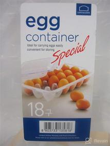 img 3 attached to 🥚 Clear/Blue LOCK &amp; LOCK Egg Storer - Holds 18 Eggs