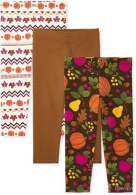 img 4 attached to 👧 Stylish Leggings for Baby Toddler Girls at The Children's Place