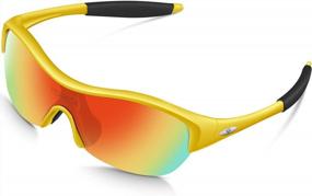 img 4 attached to TOREGE Sunglasses For Junior Boys Girls Age 3-6 TR041