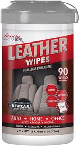 img 4 attached to Luxury Driver All Purpose Leather Wipes