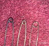 img 1 attached to 🌈 Stylish Polychromatic Goth Punk Stainless Steel Safety Pin Earrings: Nickel-Free Jewelry Gift for Women, Girls, and Teens - 6 Pairs review by Tamika Lewis