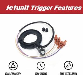 img 2 attached to Upgrade Your Mercury Outboard With JETUNIT Trigger: Fits 30-50 HP 2-Stroke Carb 4 Cylinder Engines