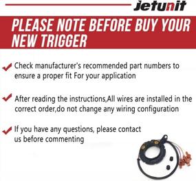 img 1 attached to Upgrade Your Mercury Outboard With JETUNIT Trigger: Fits 30-50 HP 2-Stroke Carb 4 Cylinder Engines