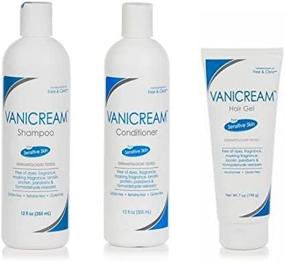 img 4 attached to Vanicream Hair Care Bundle: Shampoo (12 Oz), Conditioner (12 Oz), And Styling Gel (7 Oz) For Healthier, Smoother Hair