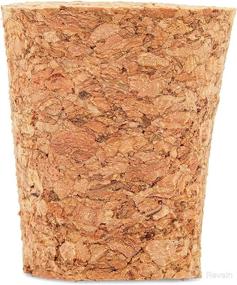 img 1 attached to Size Tapered Cork Plugs Pack Kitchen & Dining , Home Brewing & Wine Making