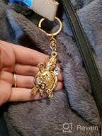 img 1 attached to 🍾 Champagne Rhinestones Sparkling Crystal Keychain review by Brian Piecuch
